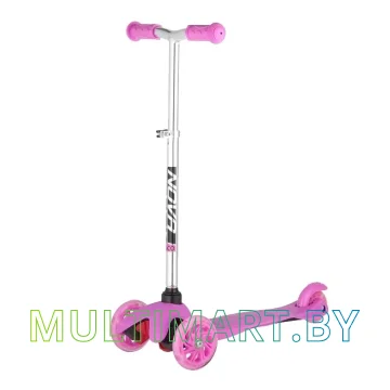 Самокат Novatrack Disco-Kids Basic 120H.DISCOKIDS.PN20 (розовый, 2020)